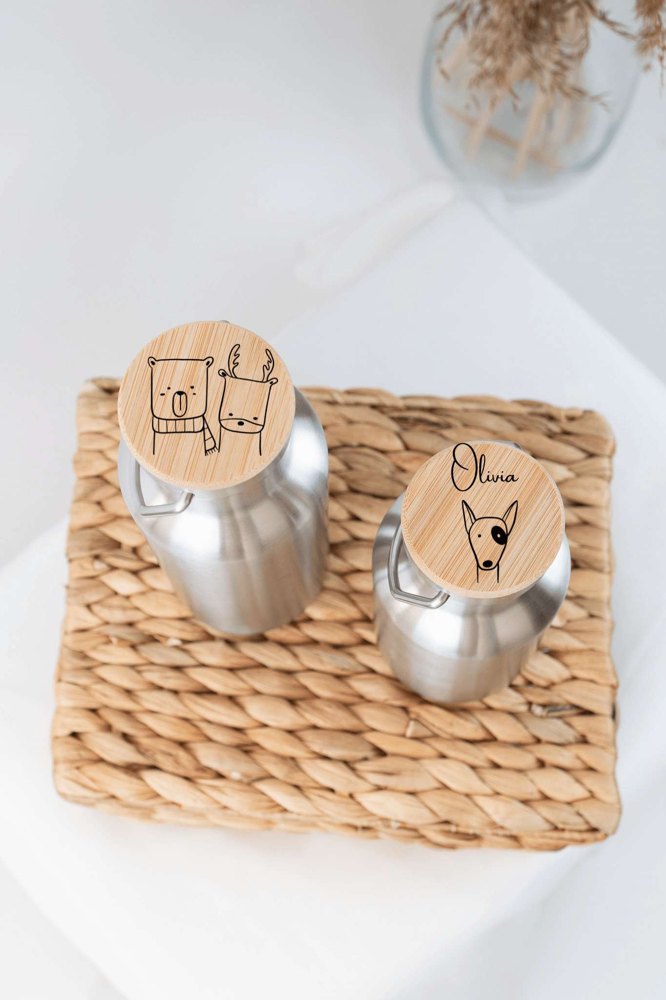 Personalized Thermal Bottle for kids - Minidreams Decor