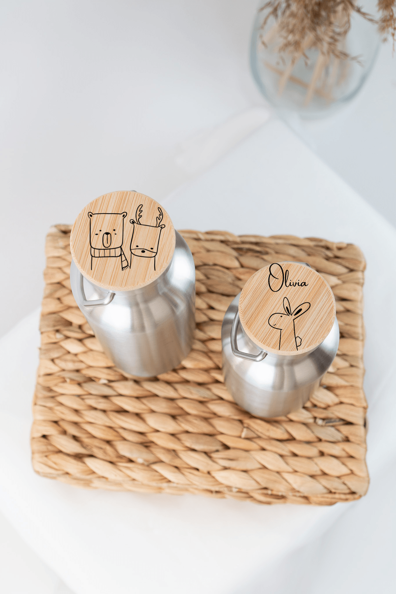Personalized Thermal Bottle for kids - Minidreams Decor