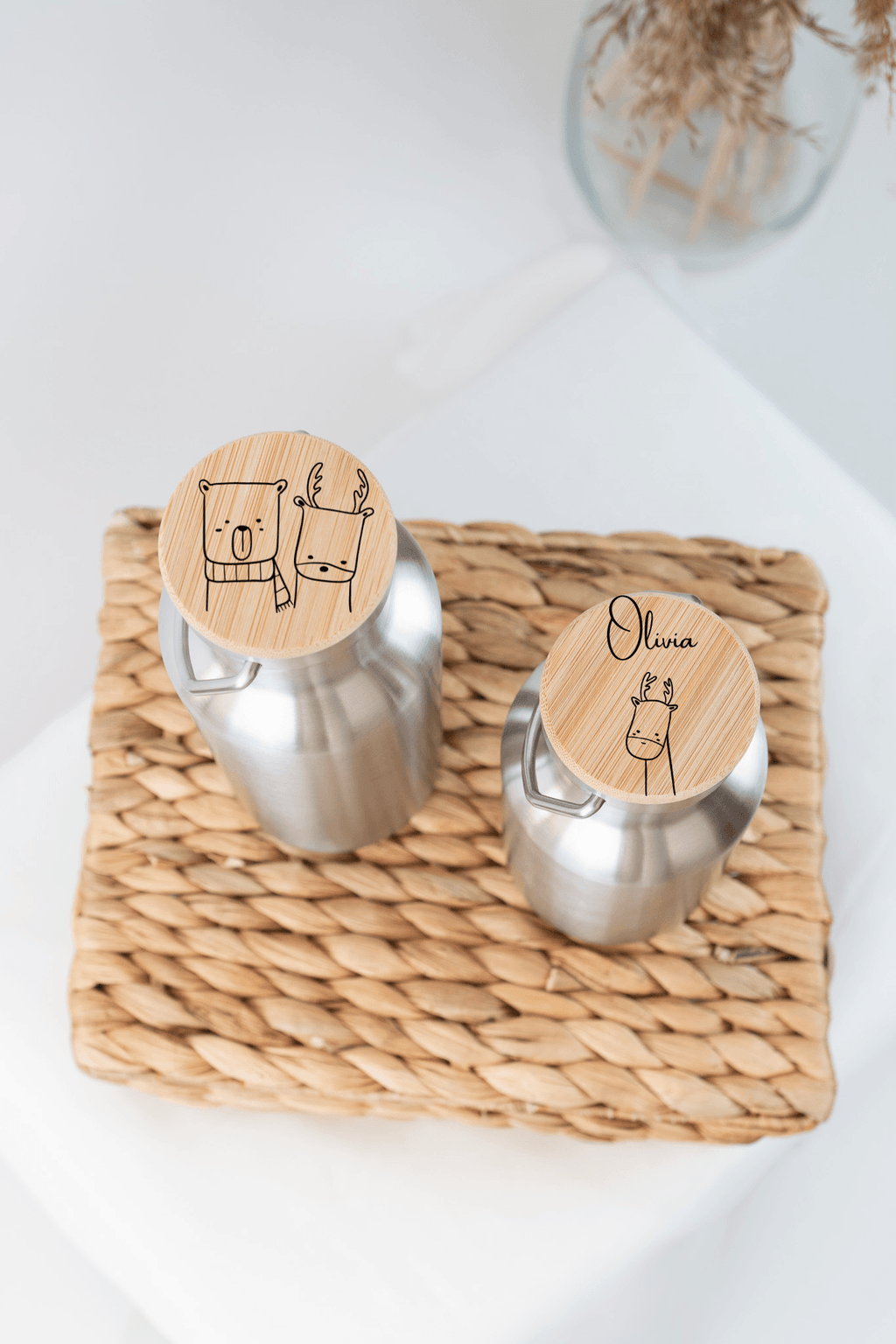 Personalized Thermal Bottle for kids - Minidreams Decor