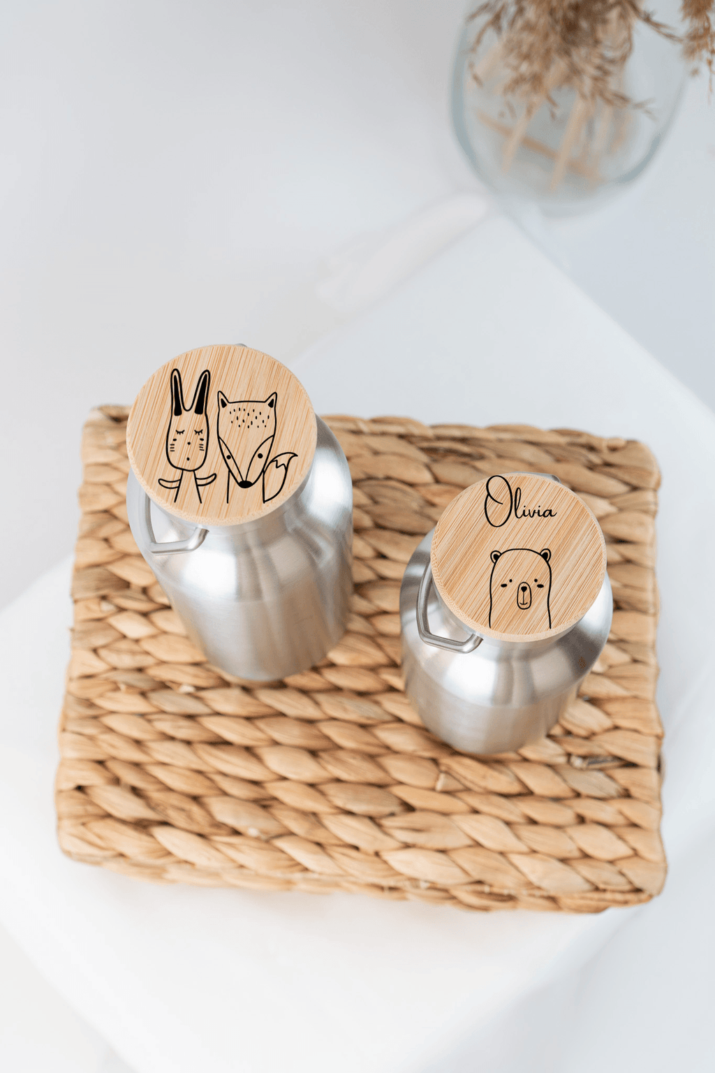 Personalized Thermal Bottle for kids - Minidreams Decor