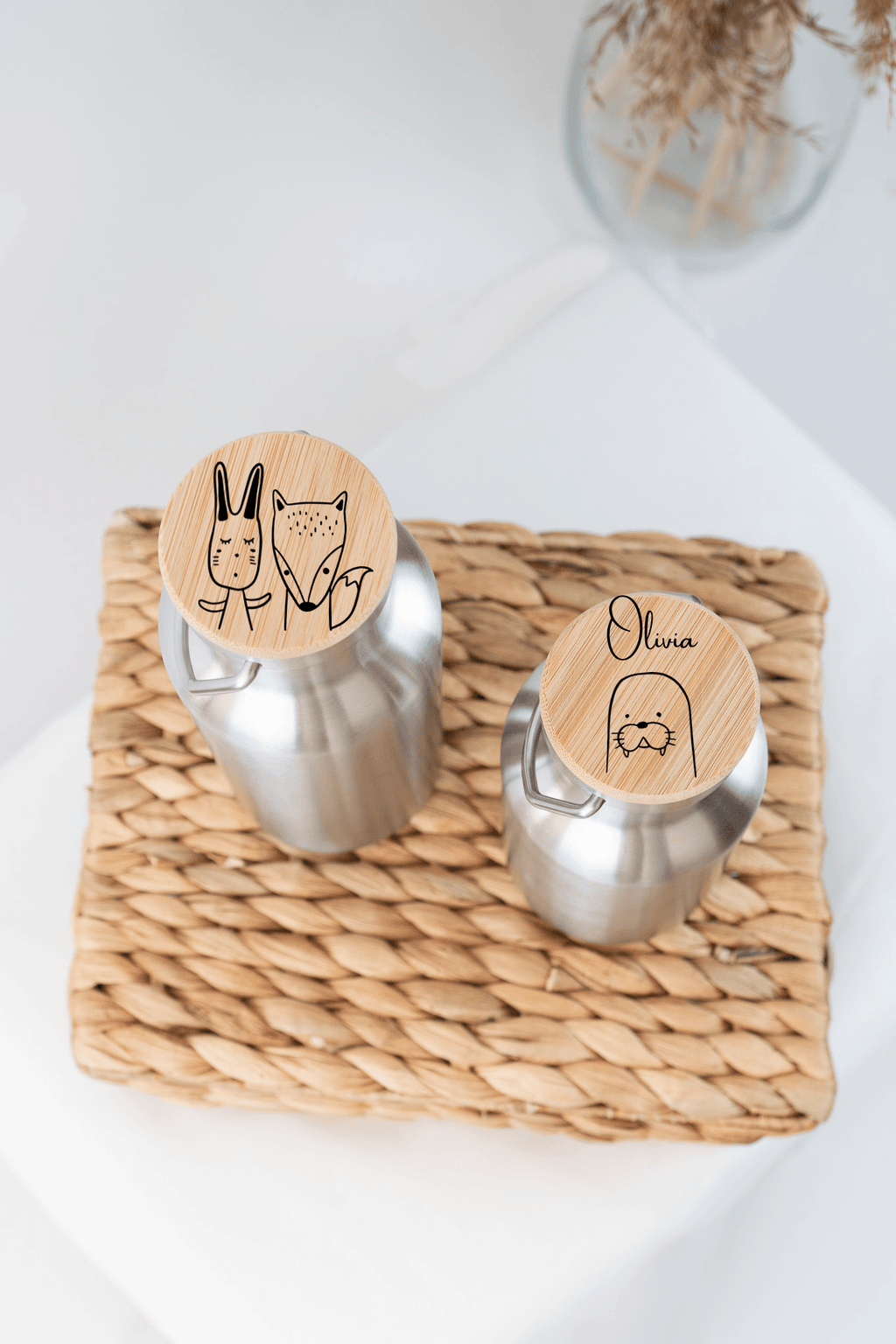 Personalized Thermal Bottle for kids - Minidreams Decor