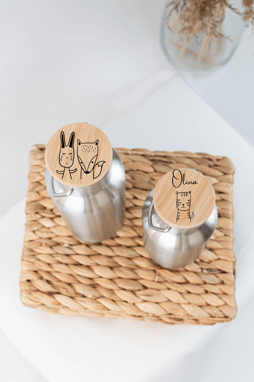 Personalized Thermal Bottle for kids - Minidreams Decor