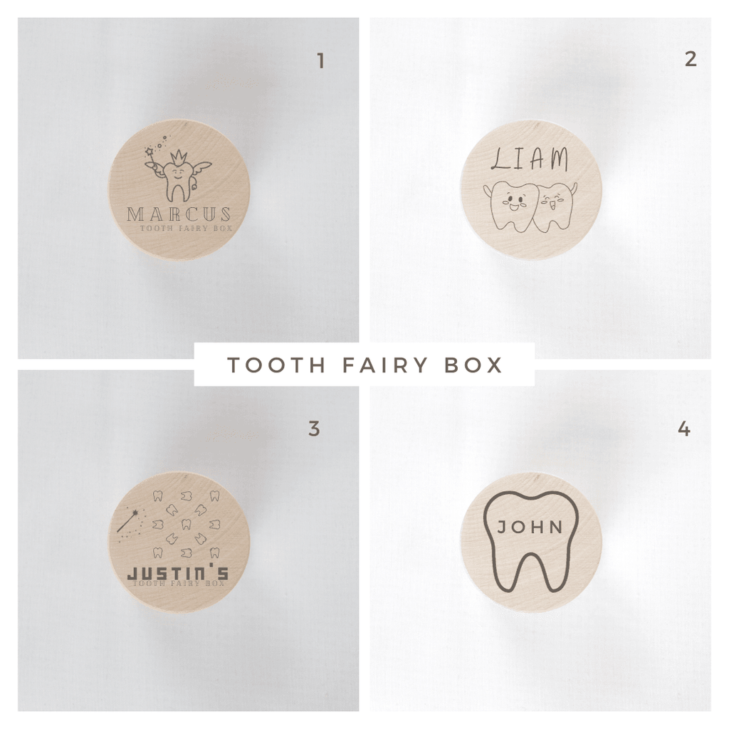 Personalized Tooth Fairy Box - Minidreams Decor