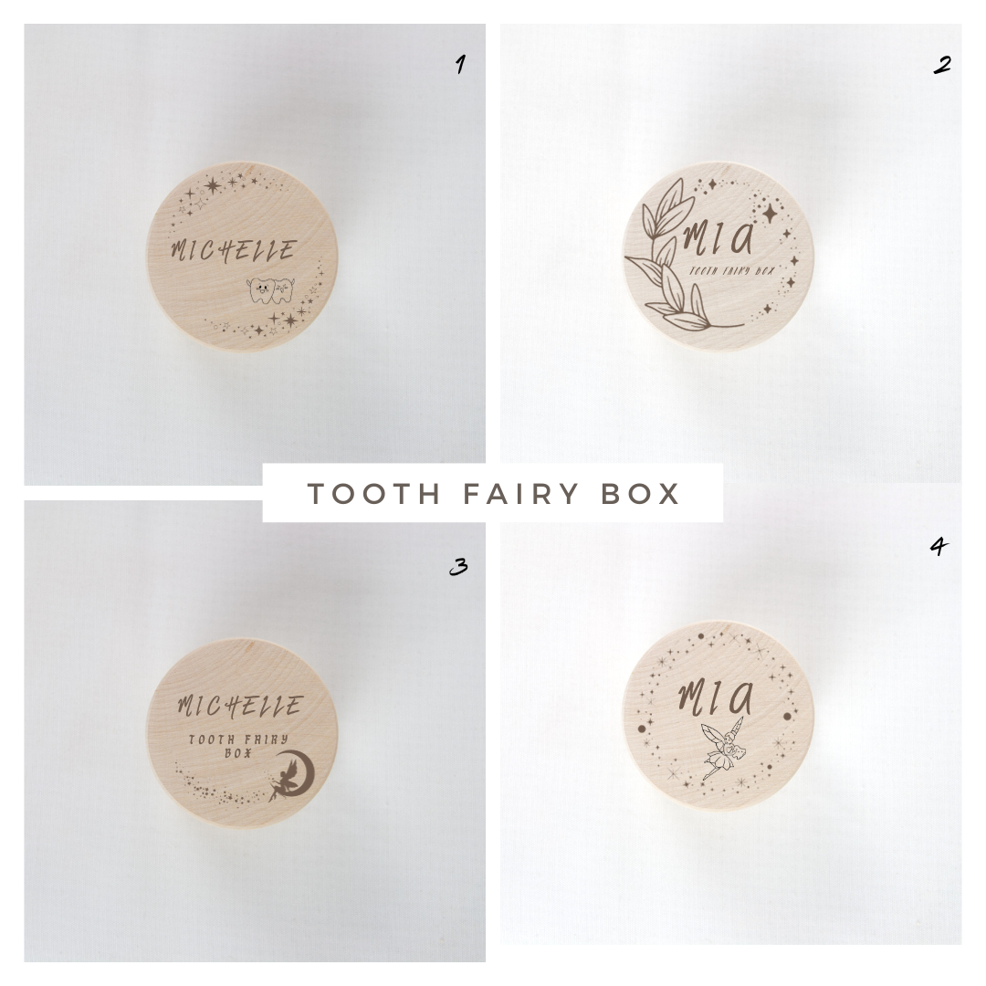 Personalized Tooth Fairy Box for Girls