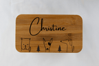 Personalized kids lunch box 1100-1400ml - Forest - Minidreams Decor