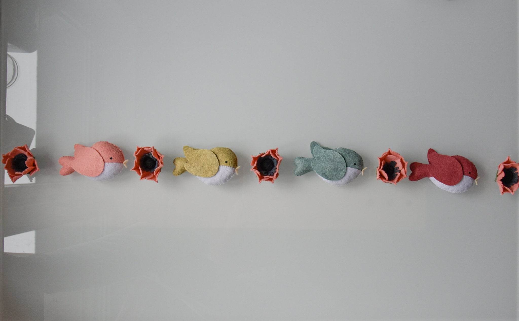 Floral nursery garland - Minidreams Decor