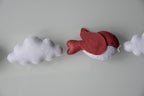 Wall nursery garland with clouds and birds - Minidreams Decor