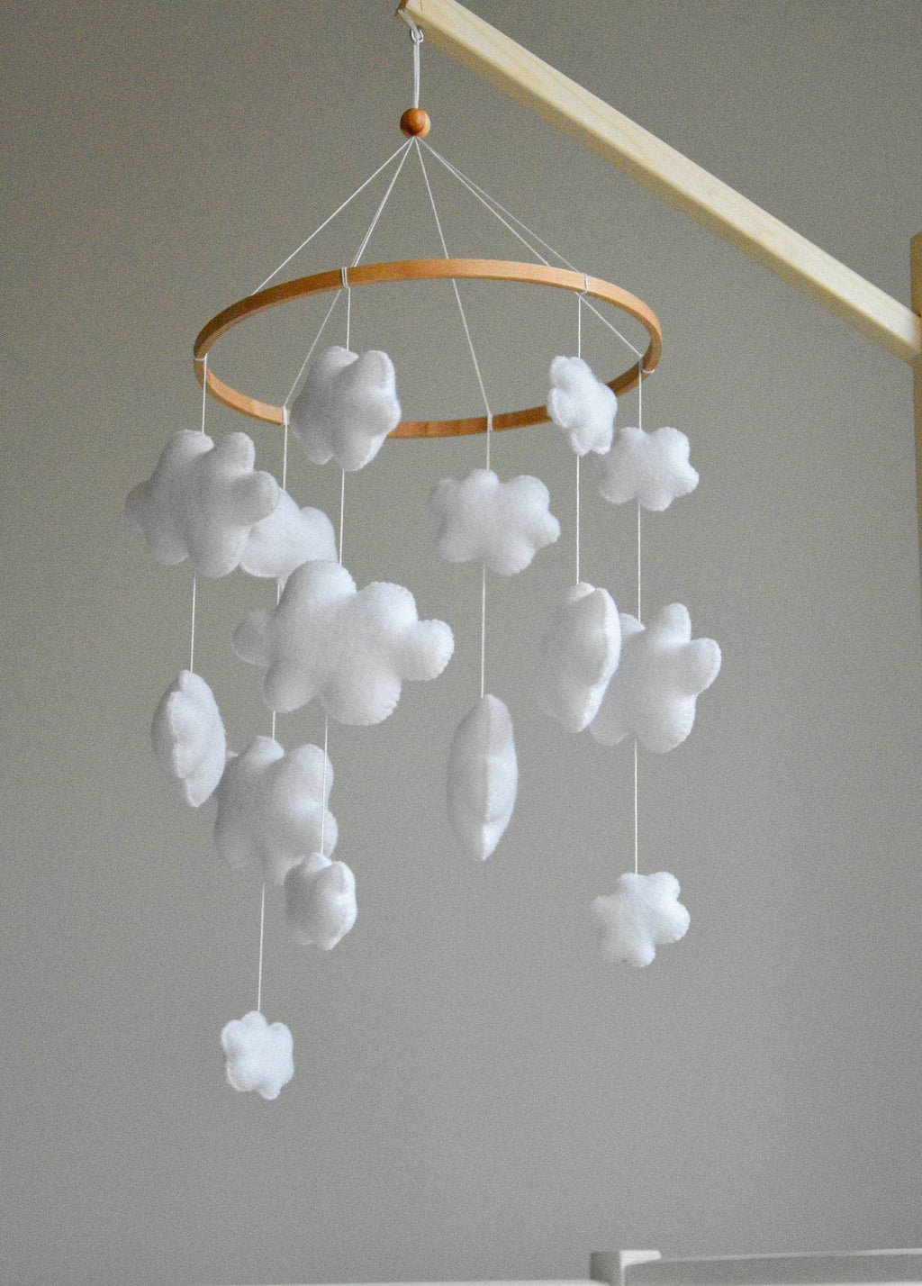 Minimalist clouds mobile - Minidreams Decor