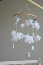 Minimalist clouds mobile - Minidreams Decor