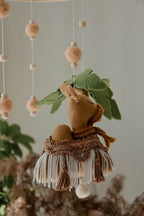 Boho mobile with camel and palm tree - Minidreams Decor